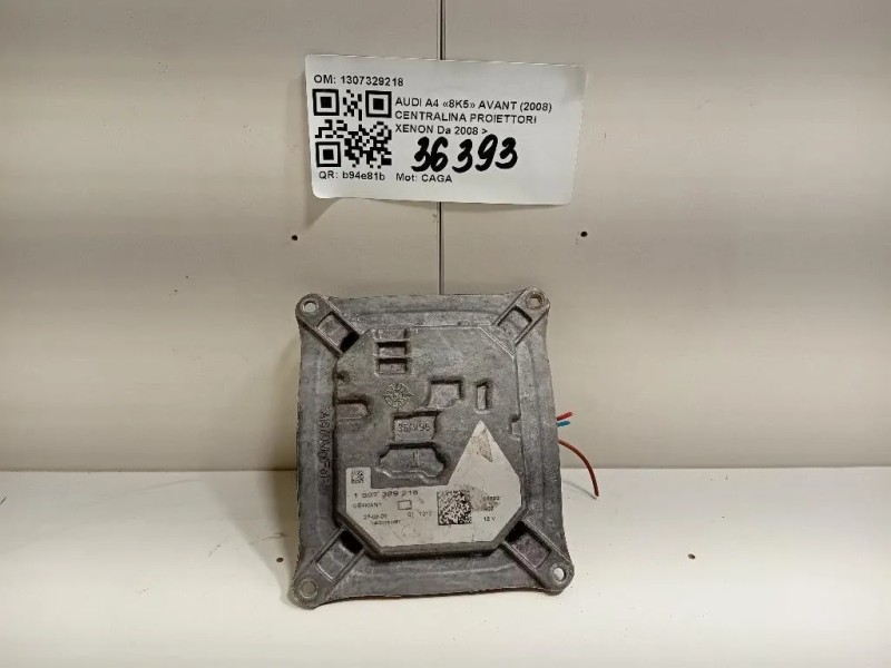 Centralina Proiettori Xenon 1307329218 Audi A4 8K5 Avant 2008