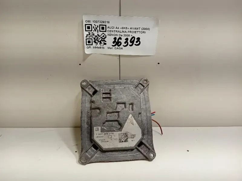 Centralina Proiettori Xenon 1307329218 Audi A4 8K5 Avant 2008