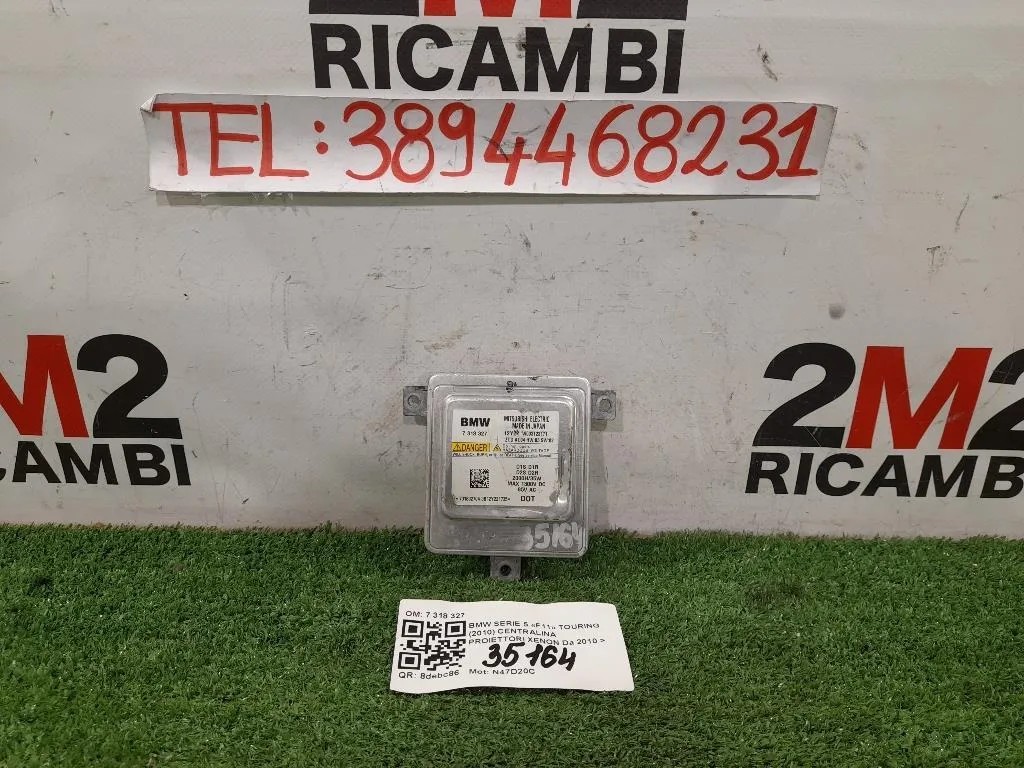 Centralina Proiettori Xenon 7 318 327 Bmw Serie 5 F07 GT 2010