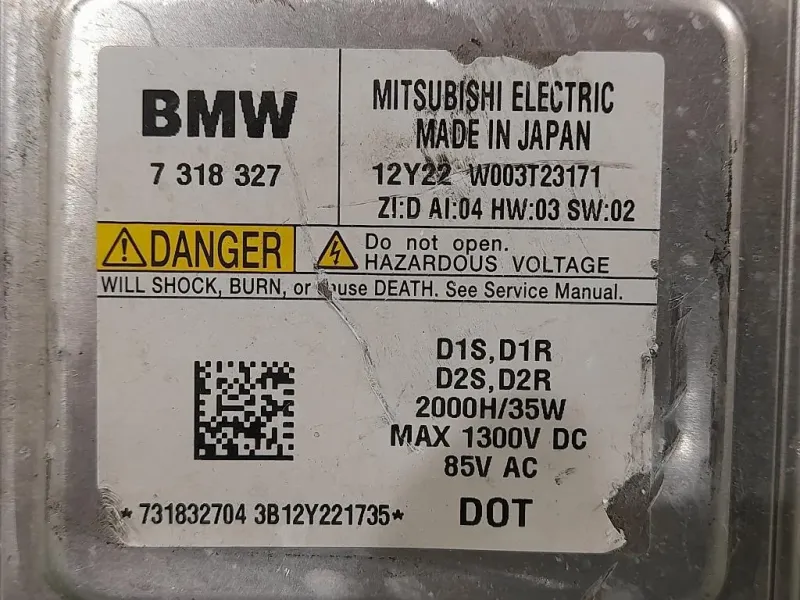 Centralina Proiettori Xenon 7 318 327 Bmw Serie 5 F07 GT 2010