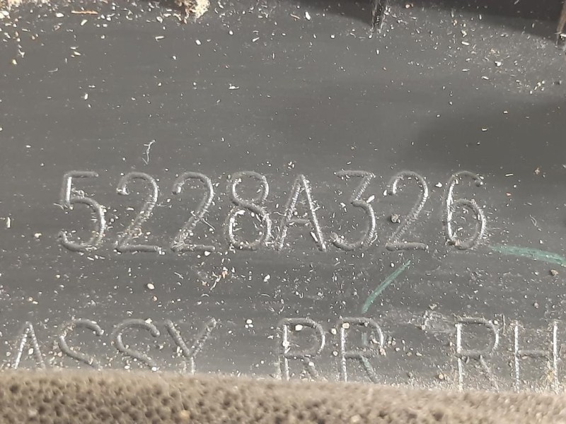 Modanatura Paracolpi Paraurti POST DX 5228A326 Mitsubishi ASX I 2010