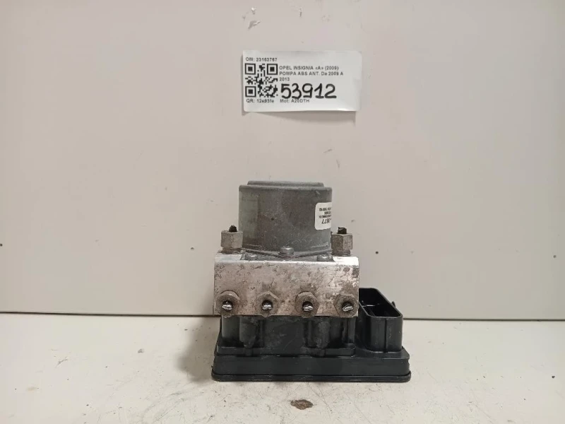 Pompa ABS ANT 23163767 Opel Insignia A 2009