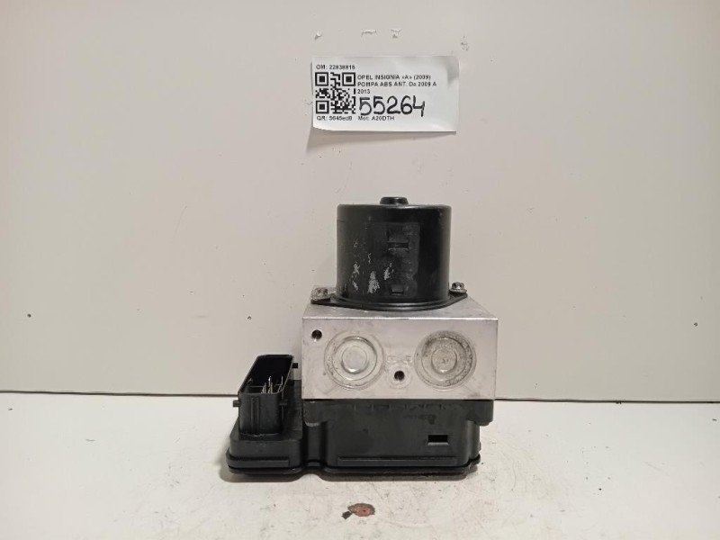 Pompa ABS ANT 22838815 Opel Insignia A 2009