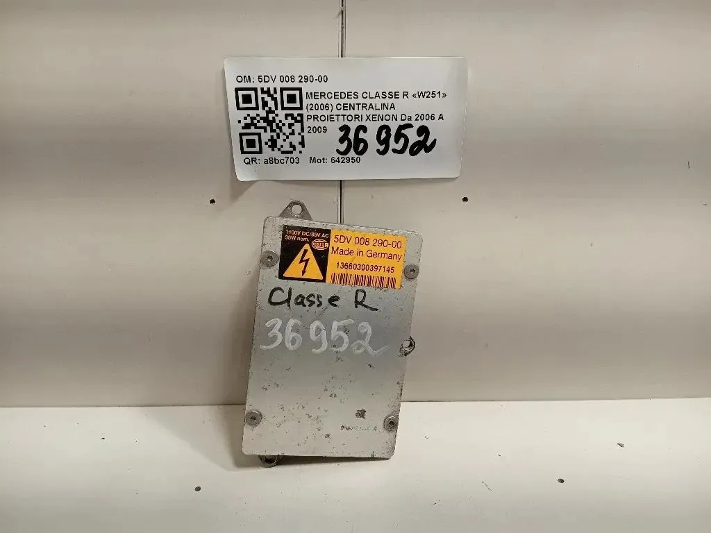 Centralina Proiettori Xenon 5DV 008 290-00 Mercedes Classe R W251 2006
