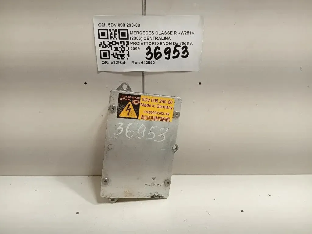 Centralina Proiettori Xenon 5DV 008 290-00 Mercedes Classe R W251 2006