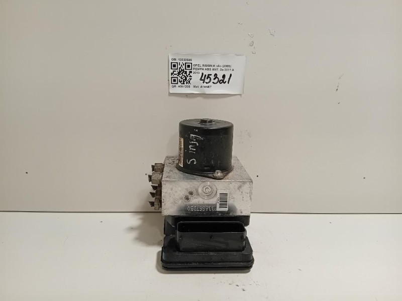 Pompa ABS ANT 13332549 Opel Insignia A 2009