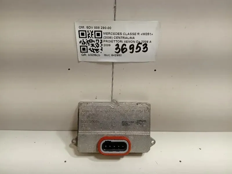 Centralina Proiettori Xenon 5DV 008 290-00 Mercedes Classe R W251 2006