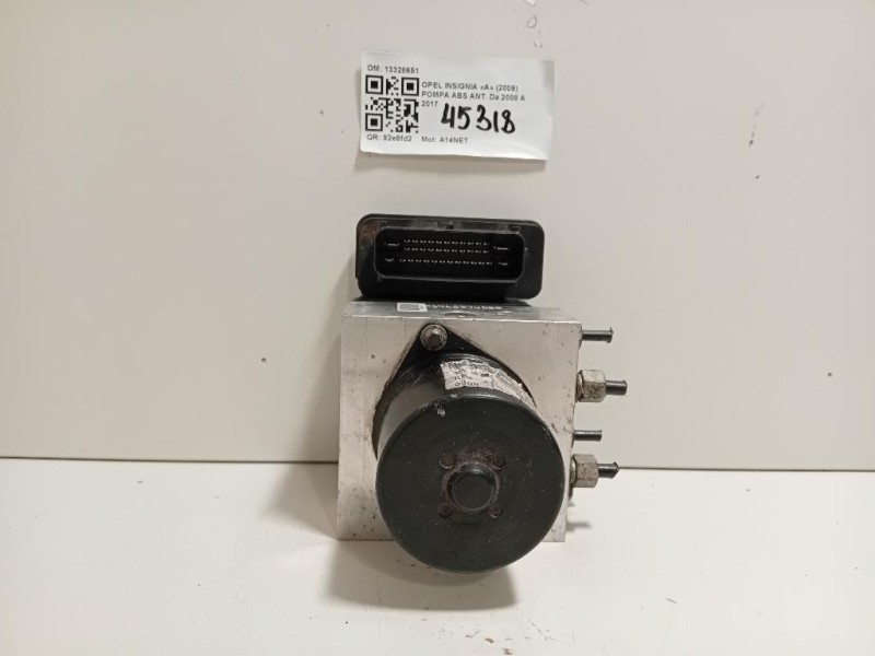 Pompa ABS ANT 13328651 Opel Insignia A 2009