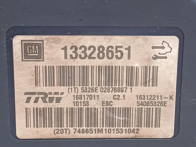 Pompa ABS ANT 13328651 Opel Insignia A 2009