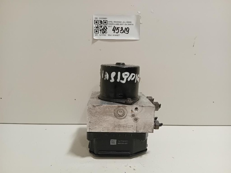 Pompa ABS ANT 13328651 Opel Insignia A 2009