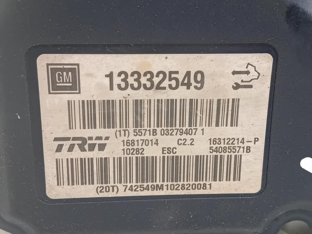 Pompa ABS ANT 13332549 Opel Insignia A 2009