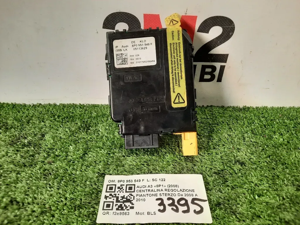 Centralina Regolazione Piantone Sterzo 8P0 953 549 F Audi A3 8P1 2008