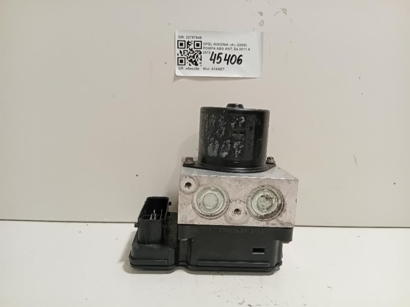 Pompa ABS ANT 22757649 Opel Insignia A 2009