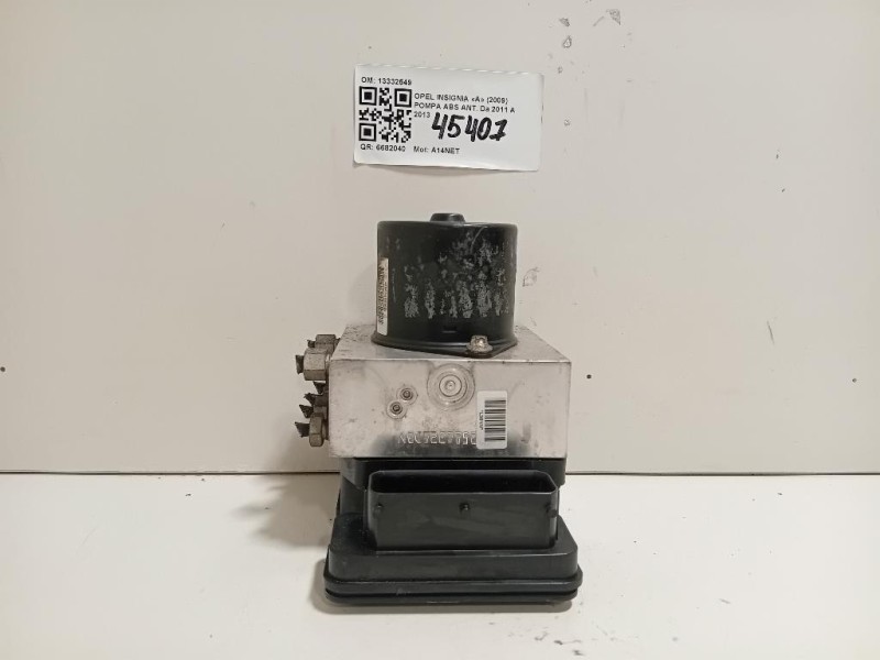 Pompa ABS ANT 13332549 Opel Insignia A 2009