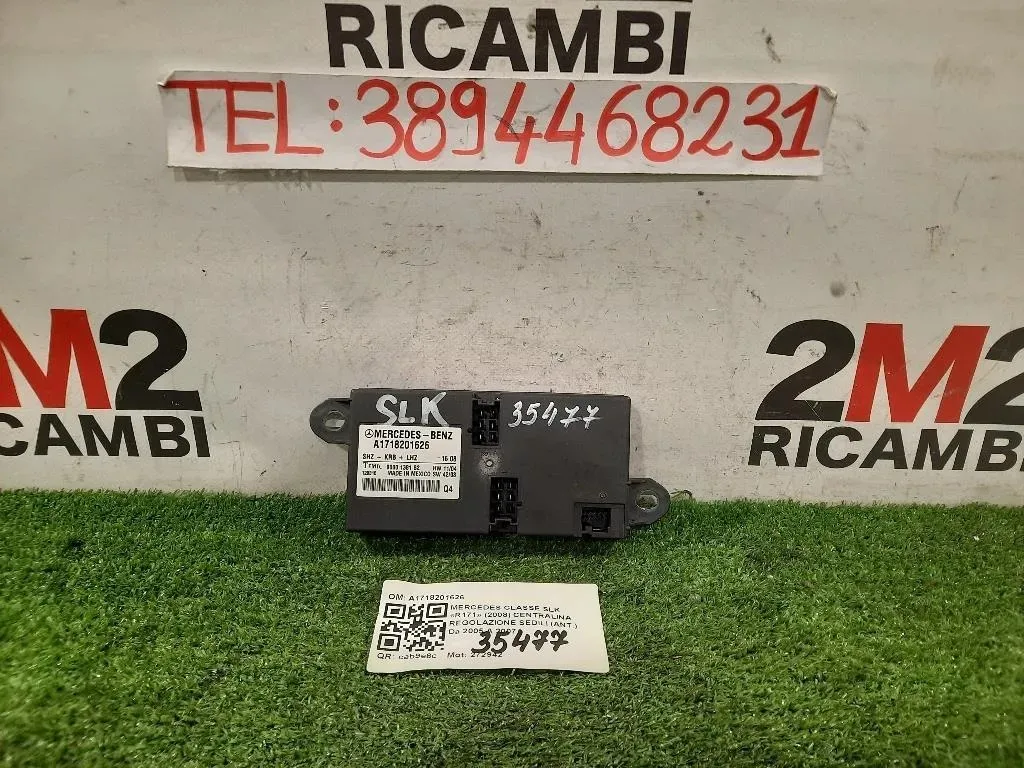 Centralina Regolazione Sedili ANT A1718201626 CENTRALINA SEDILI Mercedes Classe SLK R171 2008