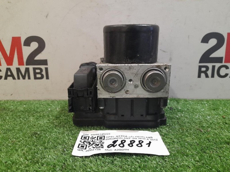 ABS Gruppo ANT 13356789 10096145223 Opel Astra J 2010