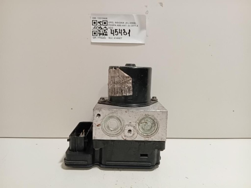 Pompa ABS ANT 13313805 Opel Insignia A 2009
