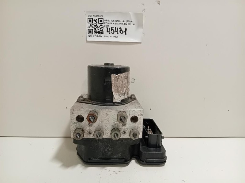 Pompa ABS ANT 13313805 Opel Insignia A 2009