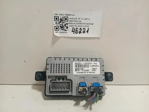 Centralina Riscaldamento Sedile ANT 8X23-14B663-AJ Jaguar XF I 2011
