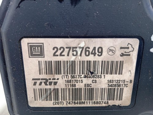 Pompa ABS ANT 22757649 Opel Insignia A 2009