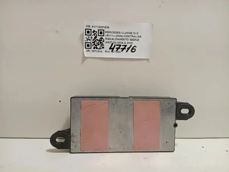Centralina Riscaldamento Sedile ANT A1718201626 Mercedes Classe SLK R171 2004