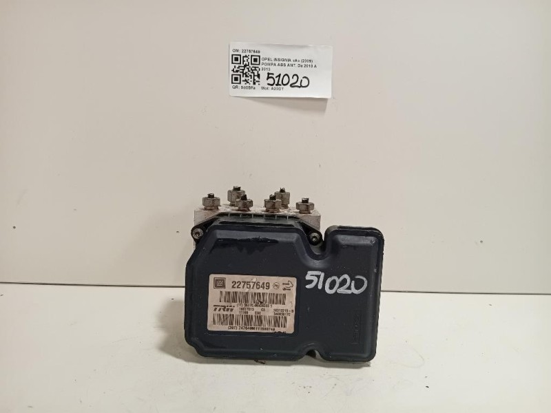 Pompa ABS ANT 22757649 Opel Insignia A 2009