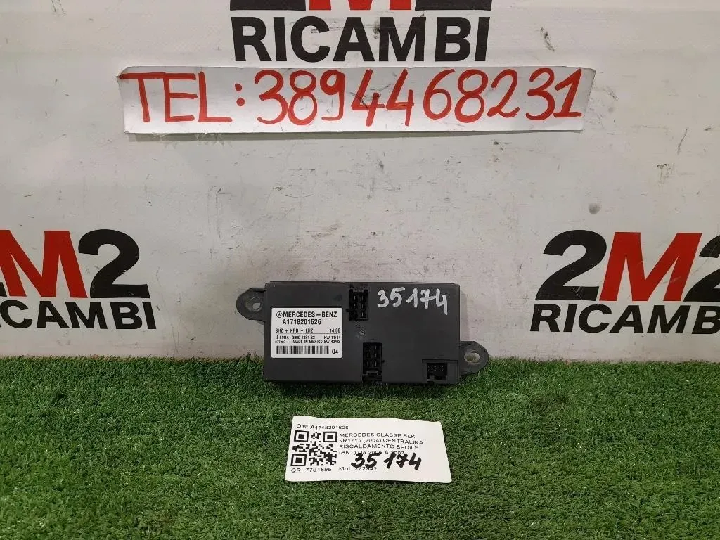 Centralina Riscaldamento Sedile ANT A1718201626 CENTRALINA SEDILI RISCALDAMENTO Mercedes Classe SLK R171 2004