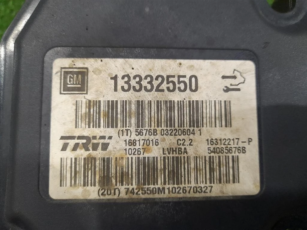 Pompa ABS ANT 13332550 Opel Insignia A 2013