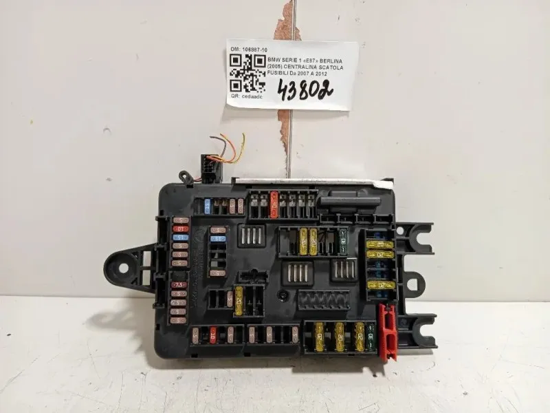 Centralina Scatola Fusibili 106887-10 Bmw Serie 1 E87 Berlina 2005
