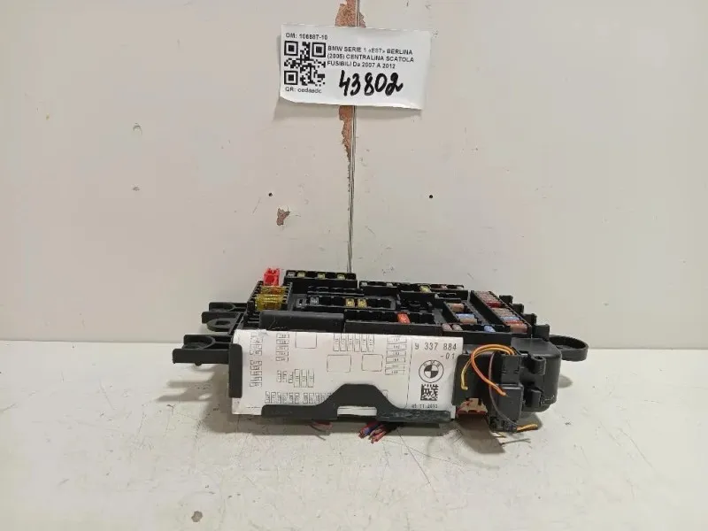 Centralina Scatola Fusibili 106887-10 Bmw Serie 1 E87 Berlina 2005