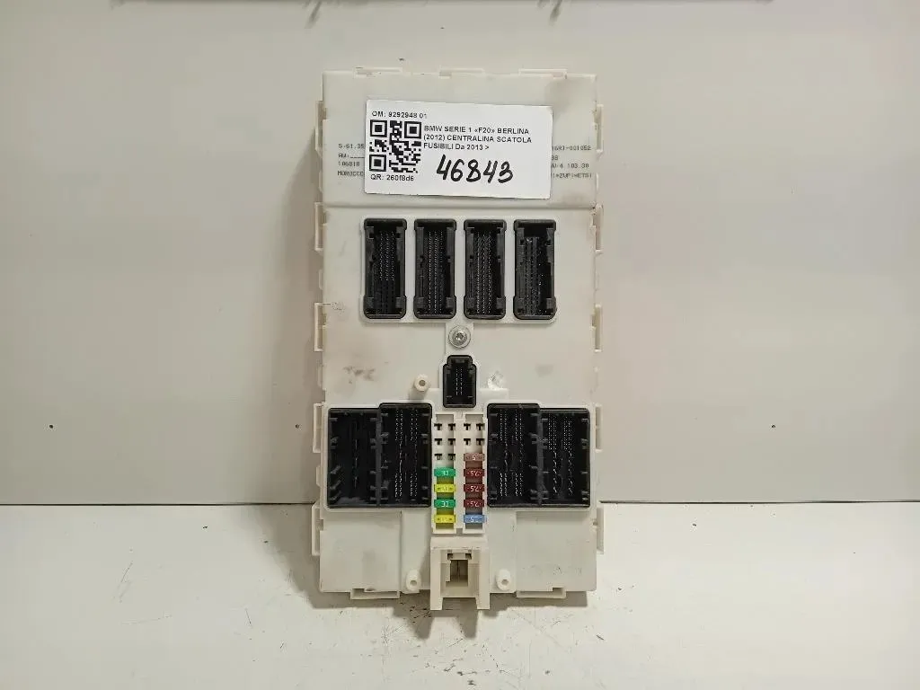 Centralina Scatola Fusibili 9292948 01 Bmw Serie 1 F20 Berlina 2012
