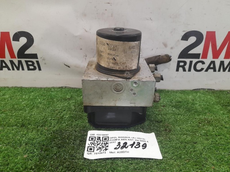 Pompa ABS ANT 13316697 Opel Insignia A 2013