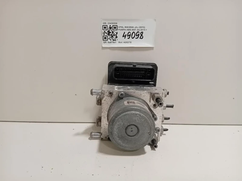 Pompa ABS ANT 23430008 Opel Insignia A 2013