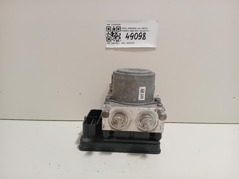 Pompa ABS ANT 23430008 Opel Insignia A 2013