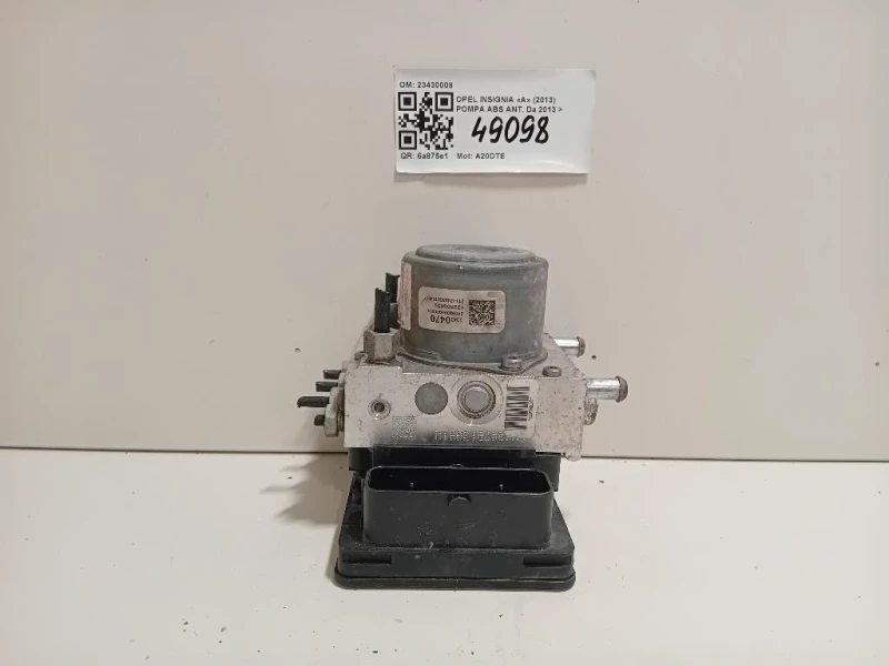 Pompa ABS ANT 23430008 Opel Insignia A 2013