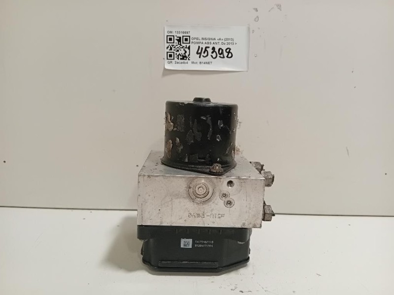 Pompa ABS ANT 13316697 Opel Insignia A 2013