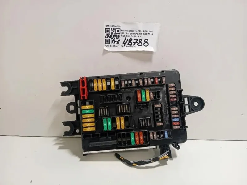Centralina Scatola Fusibili 938907001 Bmw Serie 1 F20 Berlina 2015