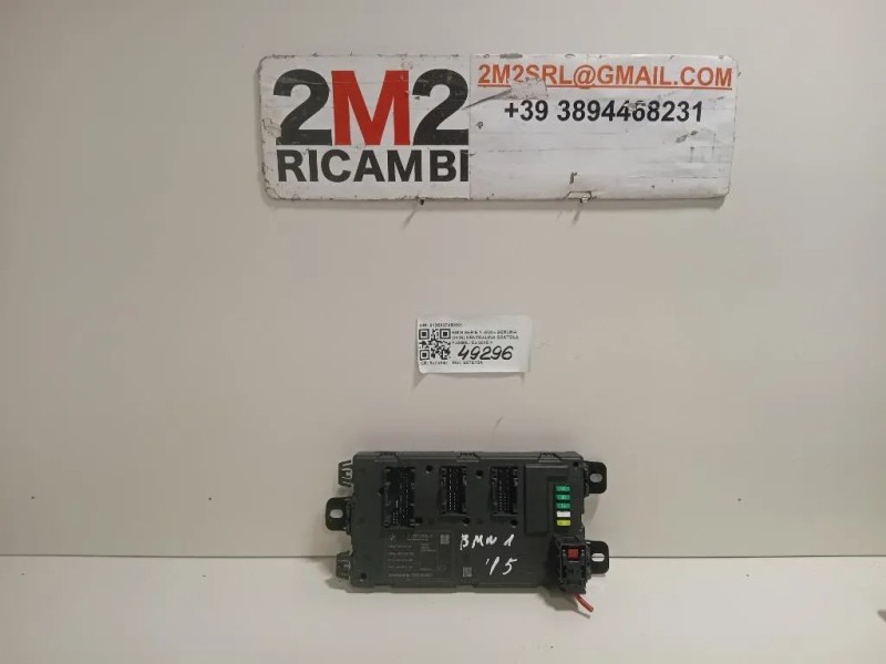 Centralina Scatola Fusibili 6135937450801 Bmw Serie 1 F20 Berlina 2015