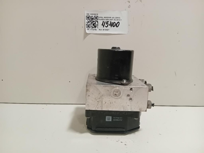 Pompa ABS ANT 22838815 Opel Insignia A 2013