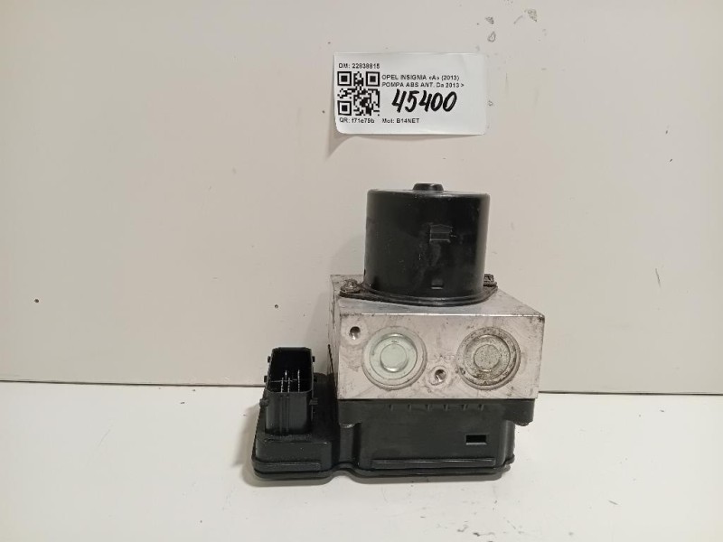 Pompa ABS ANT 22838815 Opel Insignia A 2013