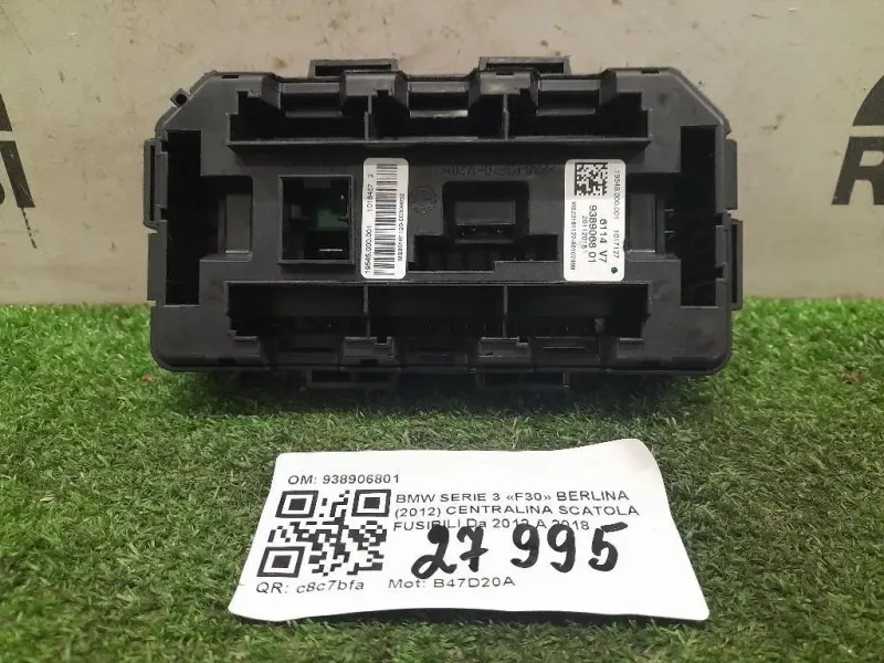 Centralina Scatola Fusibili 938906801 Bmw Serie 3 F30 Berlina 2012
