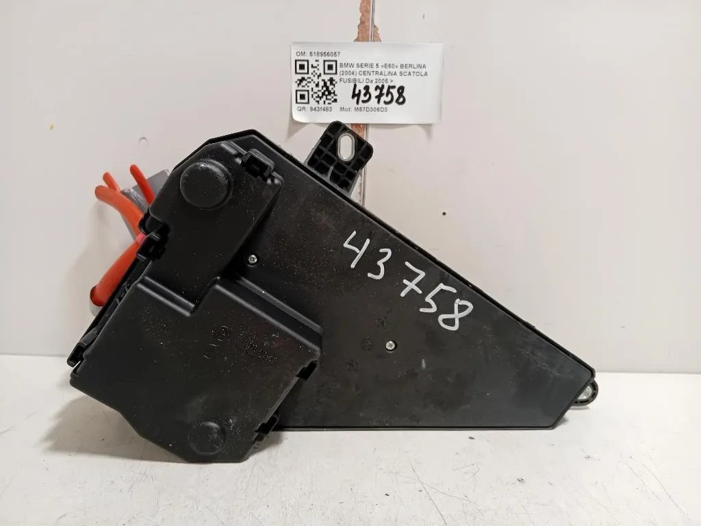 Centralina Scatola Fusibili 518956057 Bmw Serie 5 E60 Berlina 2004