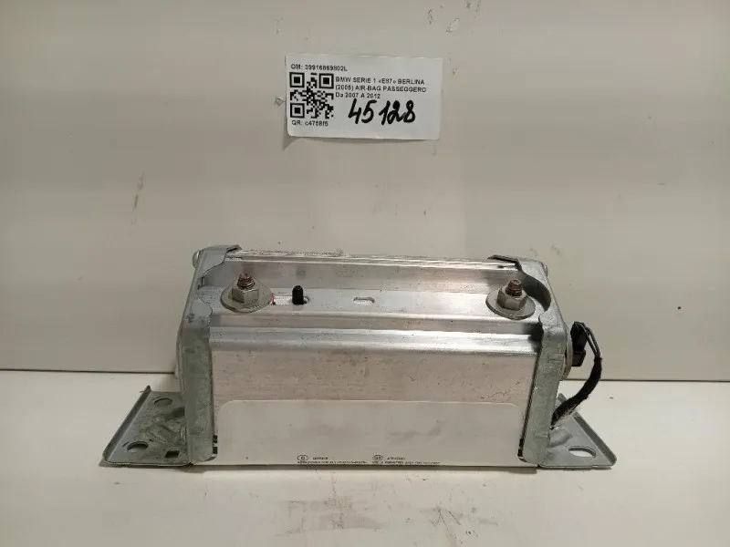 Air-bag Passeggero 39916869802L Bmw Serie 1 E87 Berlina 2005