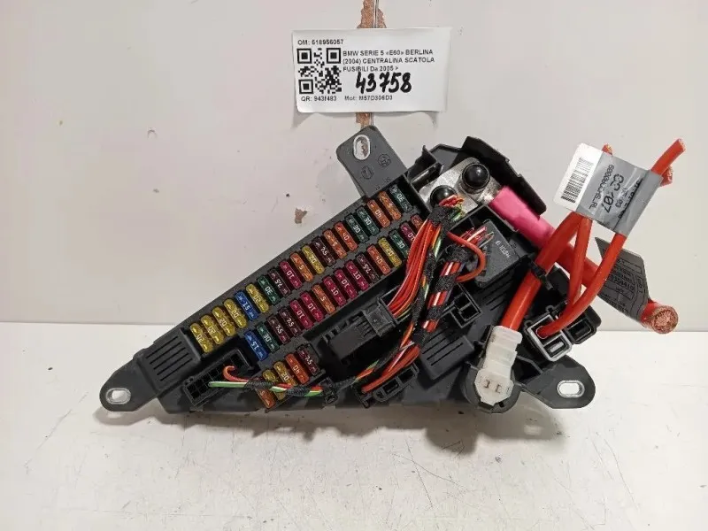 Centralina Scatola Fusibili 518956057 Bmw Serie 5 E60 Berlina 2004