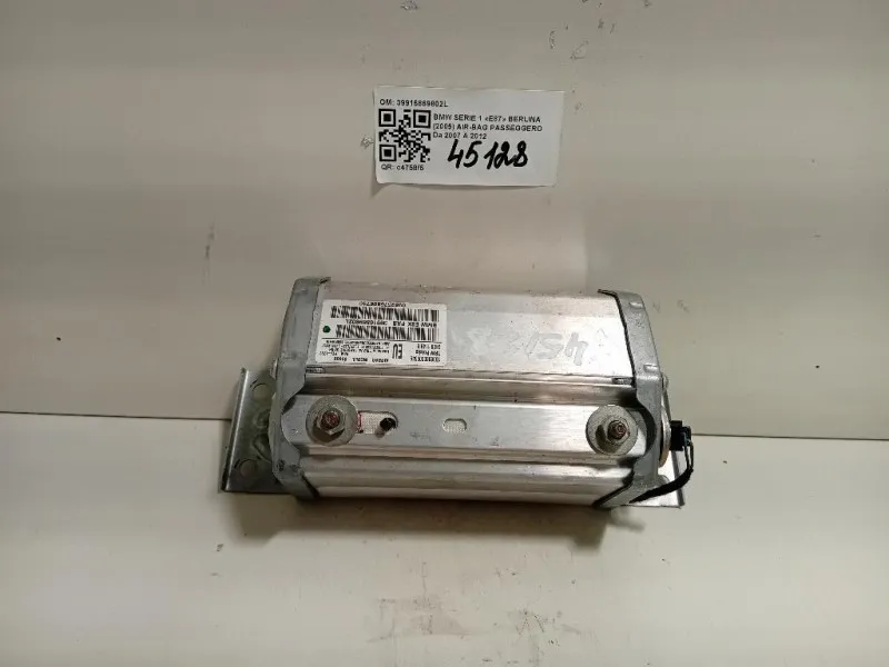 Air-bag Passeggero 39916869802L Bmw Serie 1 E87 Berlina 2005