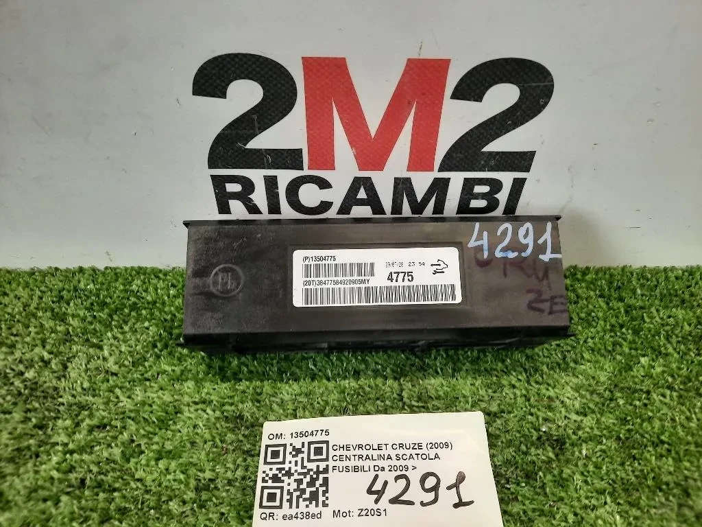 Centralina Scatola Fusibili 13504775 LHD Chevrolet Cruze 2009