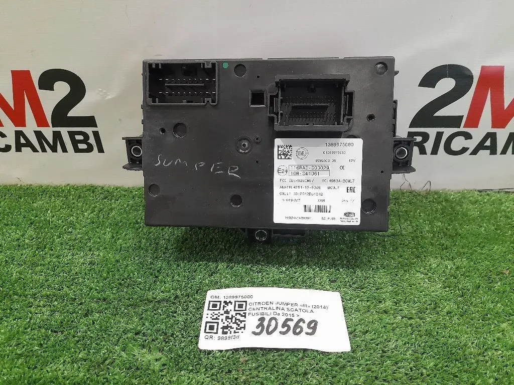 Centralina Scatola Fusibili 1389975080 Citroen Jumper III 2014