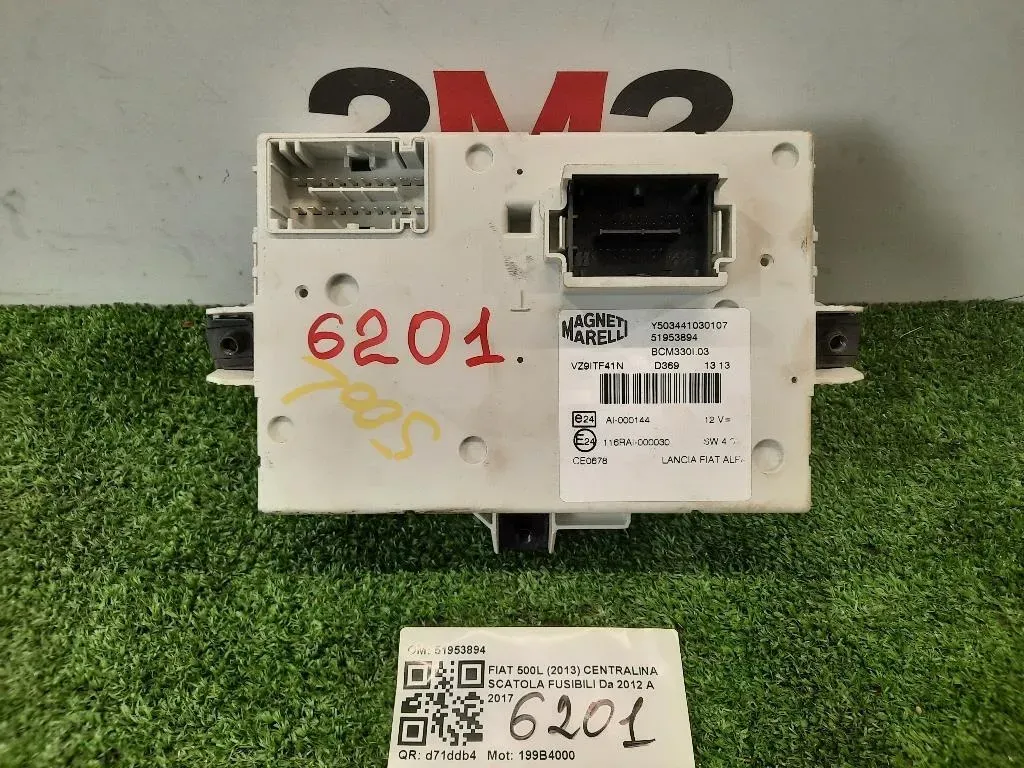 Centralina Scatola Fusibili 51953894 BODY Fiat 500L 2013