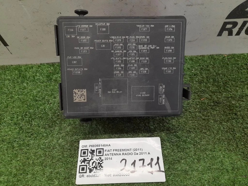 Centralina Scatola Fusibili P68068355AB Fiat Freemont 2011