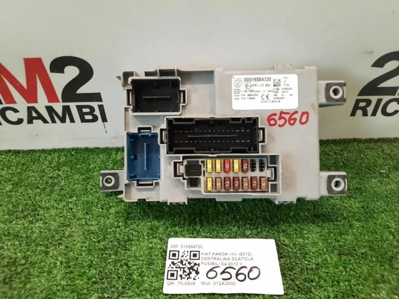 Centralina Scatola Fusibili 519584720 CENTRALINA Fiat Panda III 2012